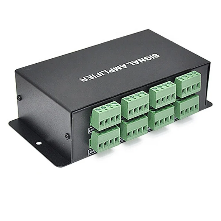 Усилитель сигнала HC800 WS2811 WS2812 Dream color Digital led strip SPI TTL