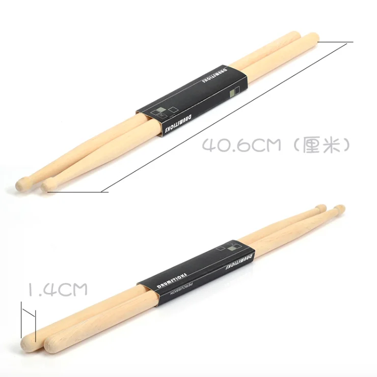 5A 7A Custom Turkey Maple Drumsticks