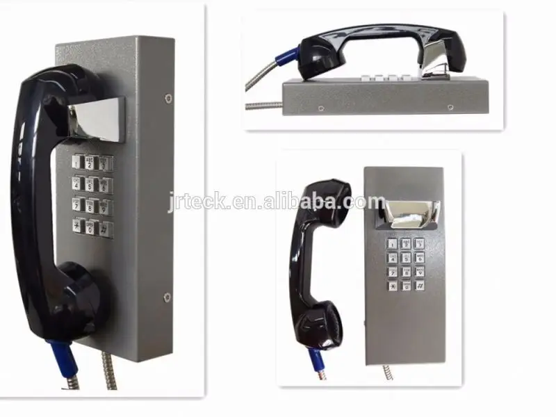 Прочные промышленные телефоны открытый телефон экстренной помощи трубки с антивандальным телом