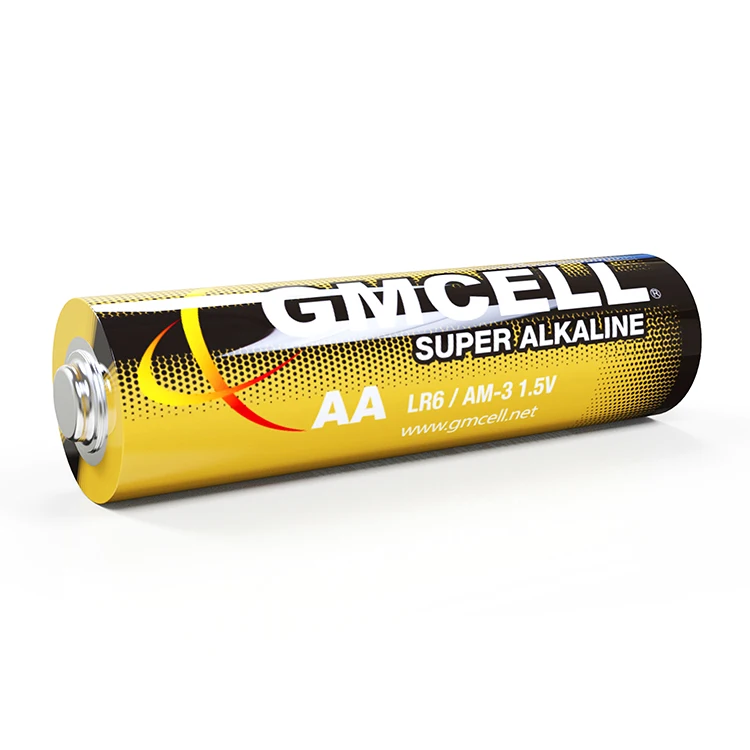 China Factory AA AM3 LR6 Alkaline Battery 1.5v Used for Infrared Forehead Thermometer