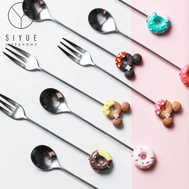 Столовые приборы из нержавеющей стали ложка вилка десерт кофе столовые