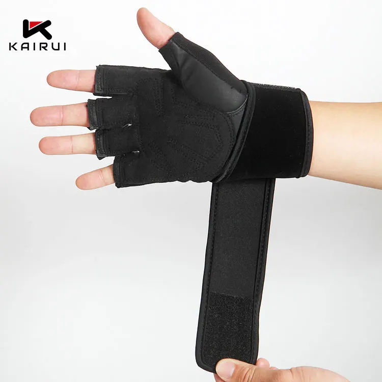 Оптовая продажа Лучший спортивный фитнес-тренажер перчатки для кроссфита