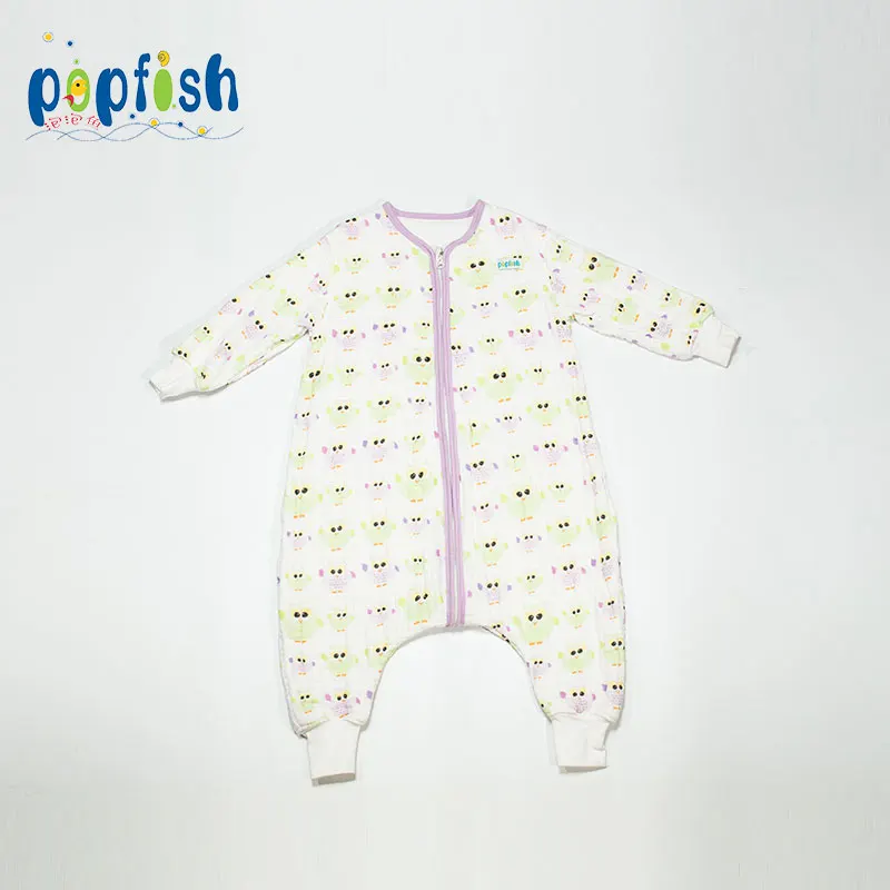 Экологичный Подгонянный детский Муслин спальный мешок