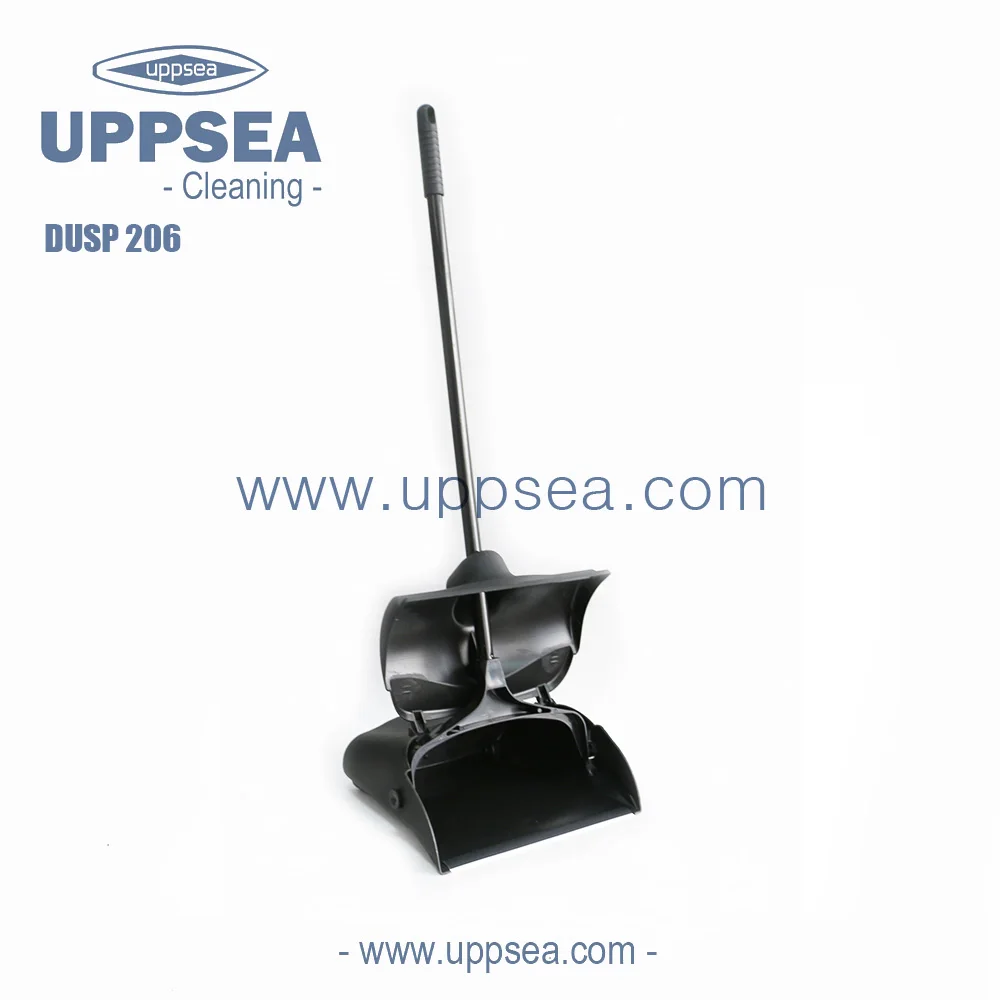 Усилить и углубить Черный ветрозащитный набор метел и совков для бытовой пластиковой уборки и уборки Совка