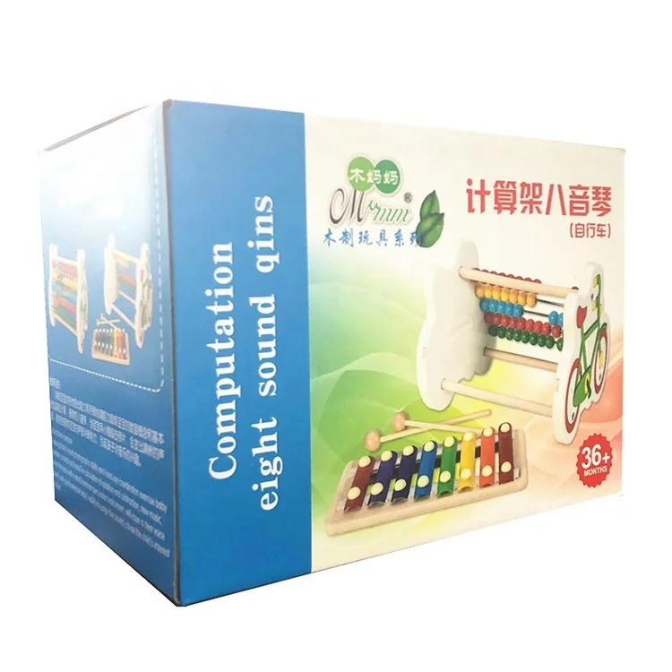 Малыш красочные обучения Музыкальный плеер 8 тон Музыкальные инструменты для ксилофон