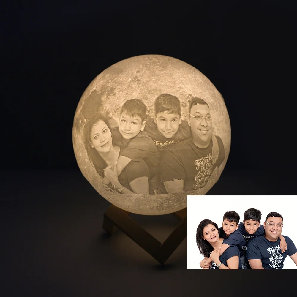 3D Moon Lamp for Daughter,Personalized 15CM 3D Printing Light Gift for Daughter Son Graduation Gift from Mom From m.alibaba.com