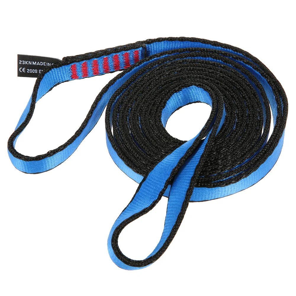 23KN Climbing Sling Rope Runner Belt for Mountaineering Caving Abseiling 
