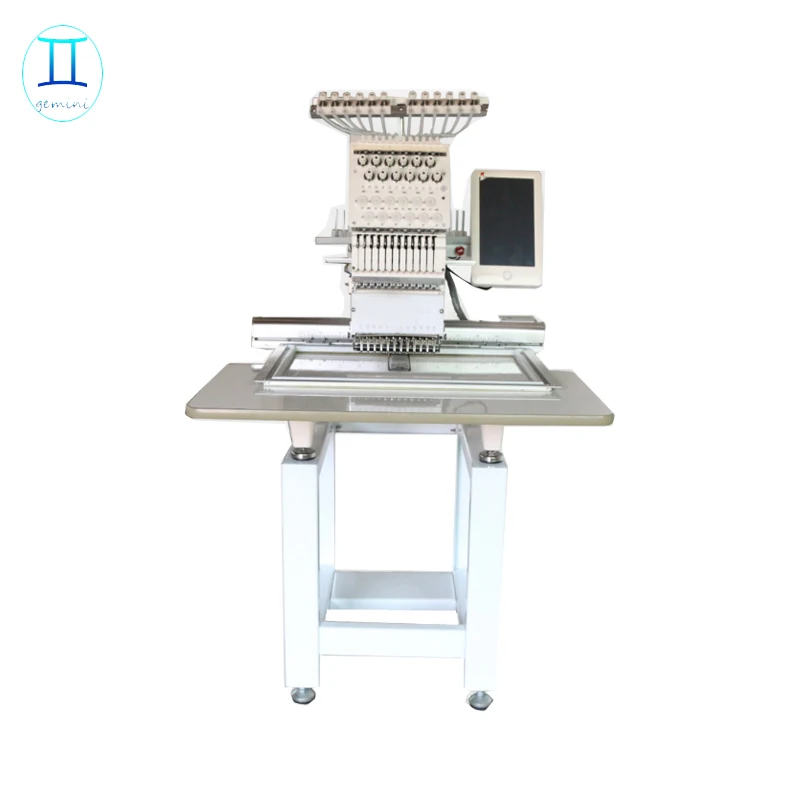 Single Head Second Hand Embroidery Machine with Computer
