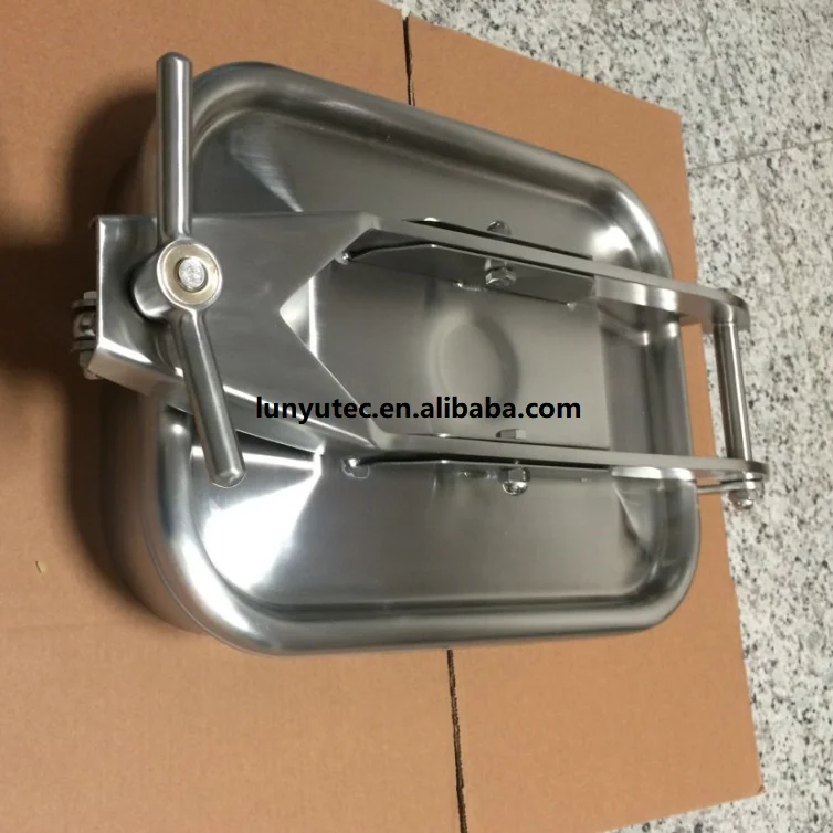 Rectangular Manlid Square Manhole Cover For Stainless Steel Tank - Buy ...