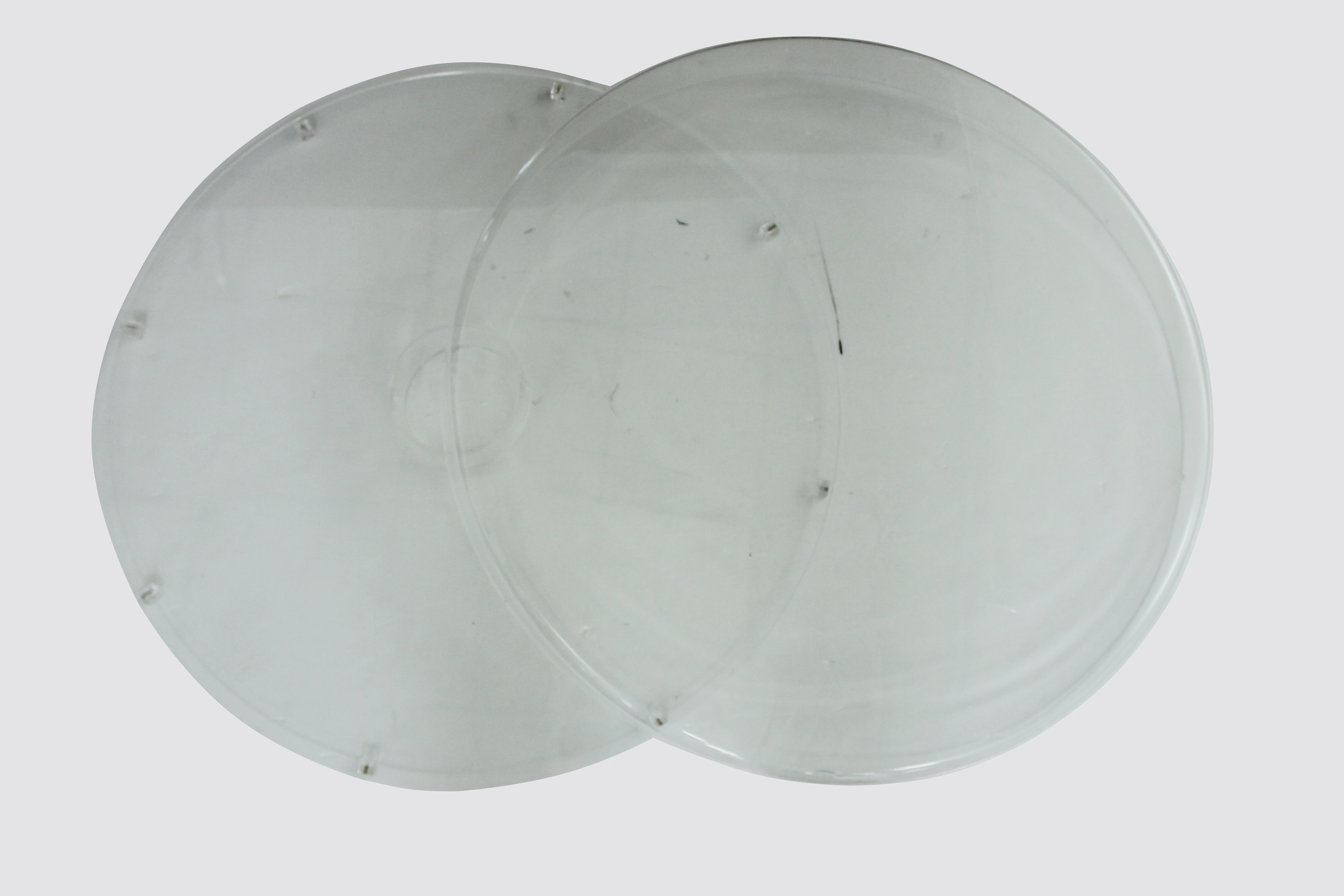 Прозрачная крышка вентилятора 60 см с 3D голограммой