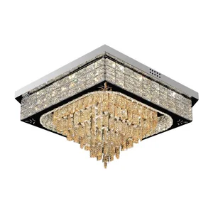 Best Selling Hotel Decoration Hanging Crystal Lighting Led Ceiling Light