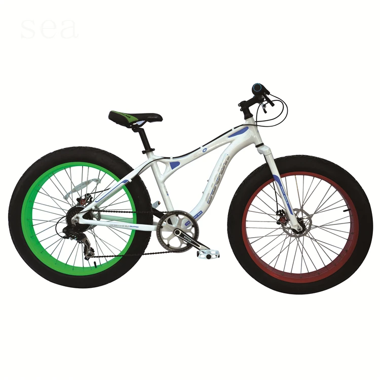 white fat bike tires