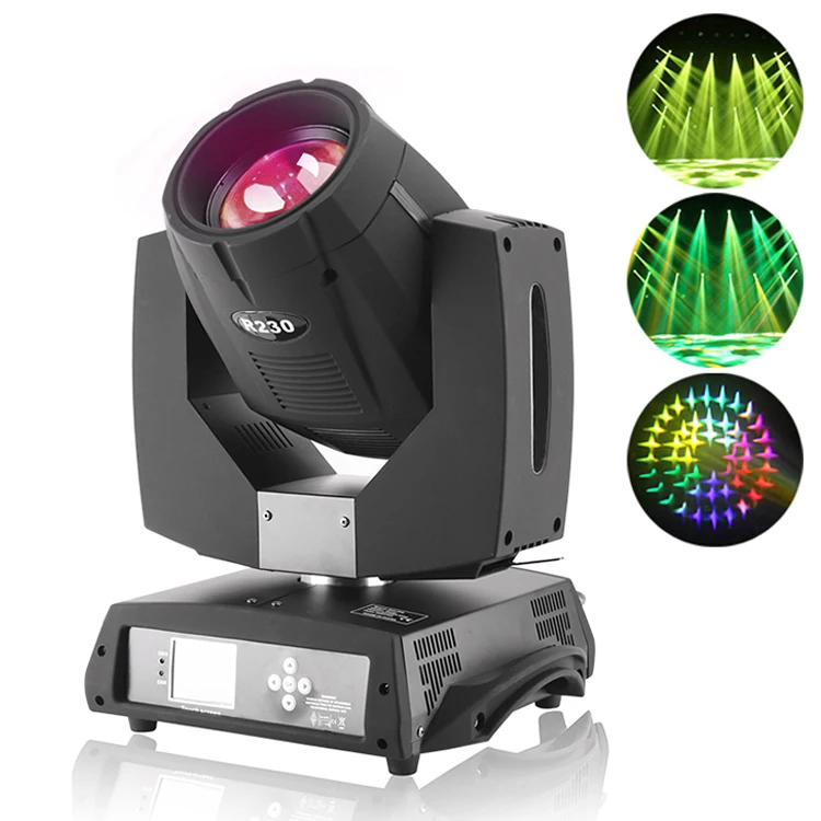 7R Beam 230W Moving Head Light - RGB, 30000 Hours Lifespan