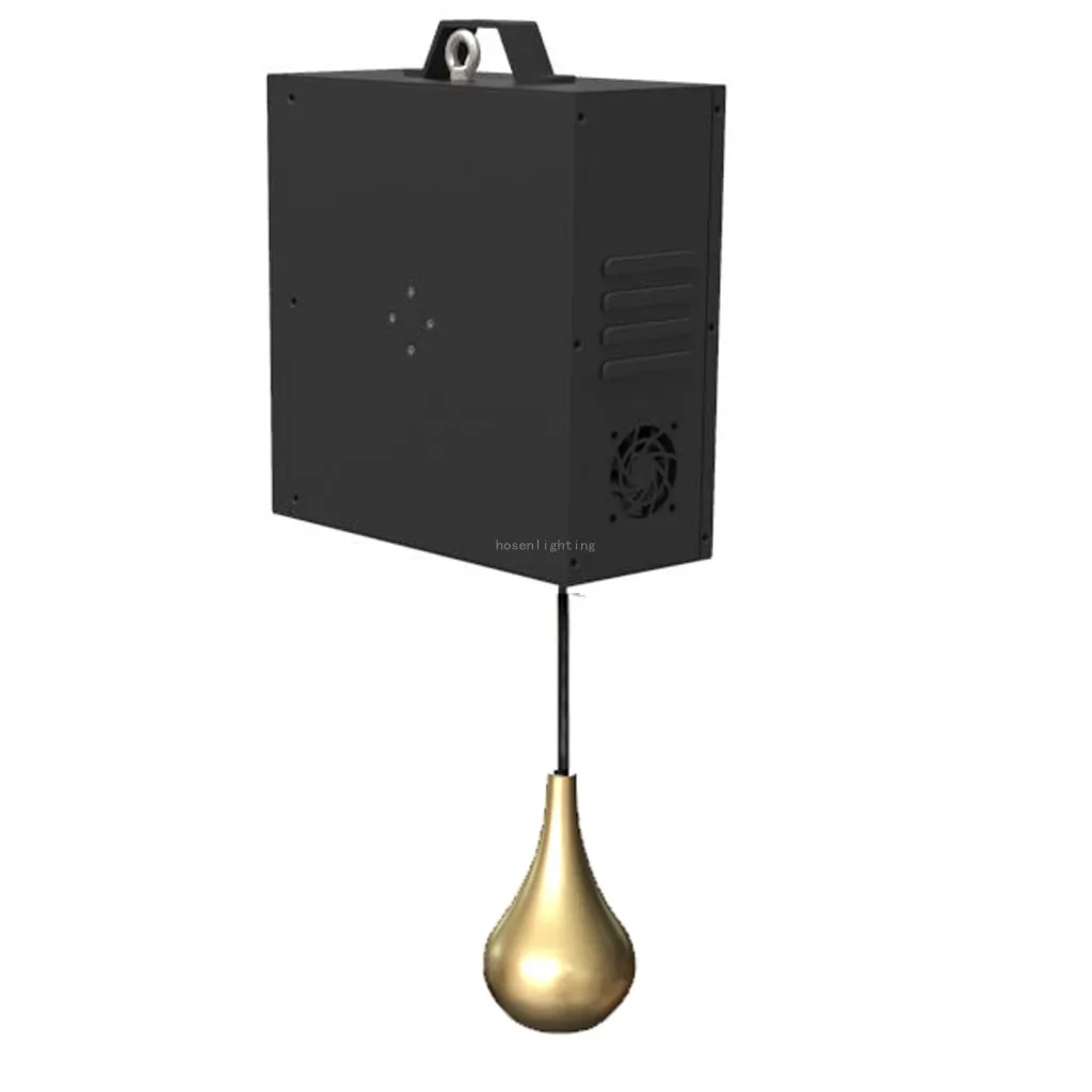 Dmx Control Winch and Kinetic System Metal Rain Effect Kinetic Light
