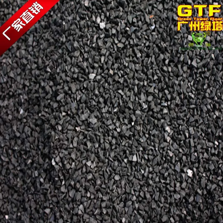 Cheap  Black Rubber Granule Recycled SBR Rubber Crumb