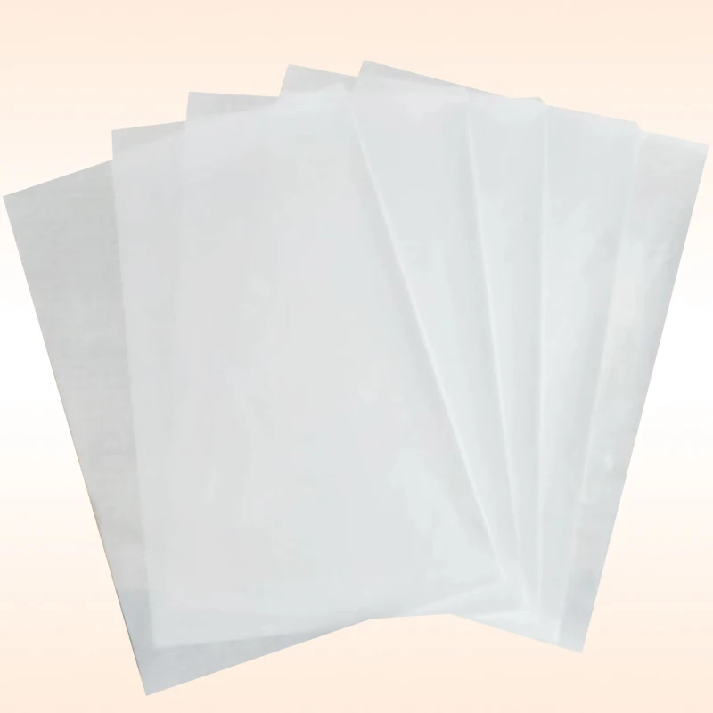 Greaseproof MG Bleached Kraft Paper with Pe Coating As White Food Paper Can Be Heat Sealing