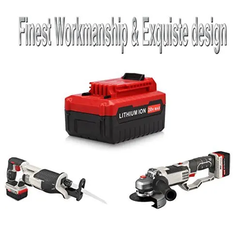 Porter Cable 20V Battery Replacement Li-Ion Power