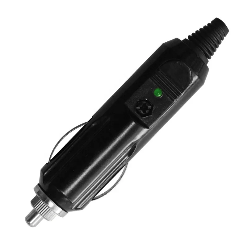 12 volt led lights cigarette lighter MX 12 Volt Auto Cigarette Lighter Plug with Red LED Light