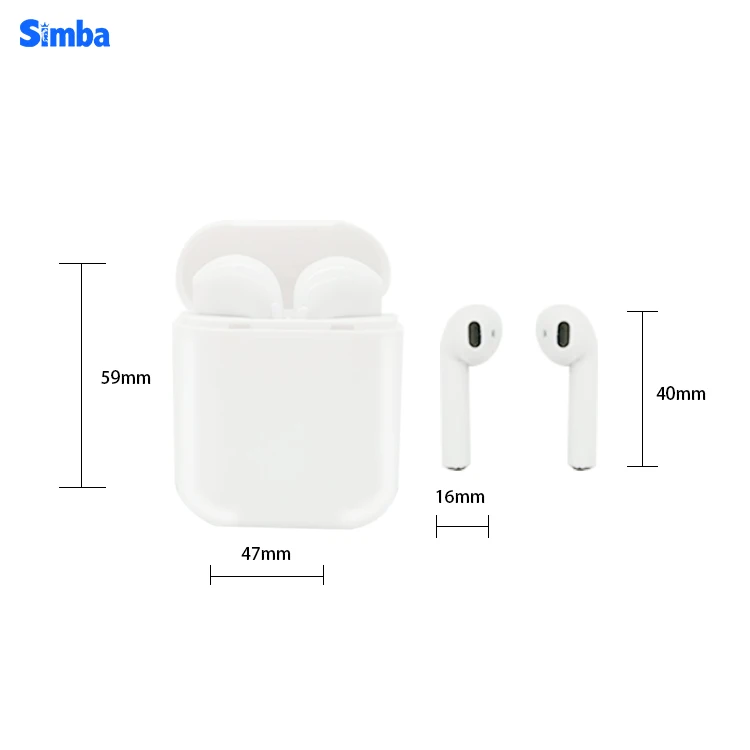 Хорошие продажи спортивные водонепроницаемые наушники V5.0 стерео мини-беспроводной I8S СПЦ Bt для спорта