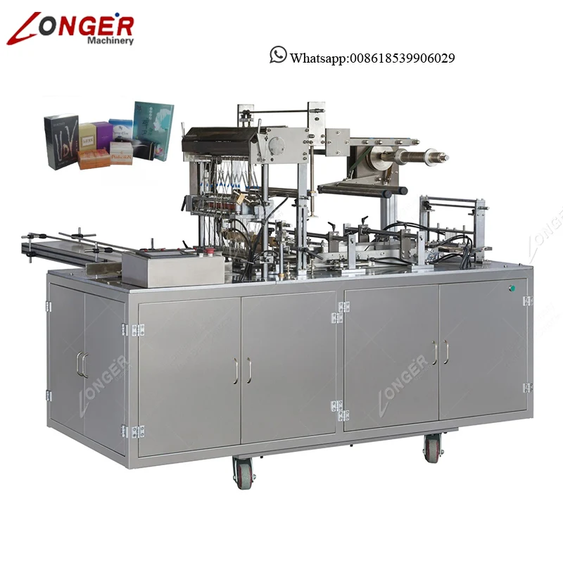 Envelope Type Automatic Molasses Perfume Overwrapping Film Manual Bar Pleat Soap Wrapping Machine for Box