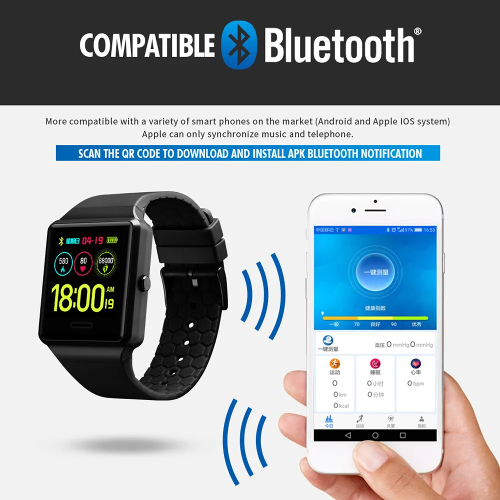 New SKMEI 1526 Sport Pedometer Watch with Heart Rate Monitor