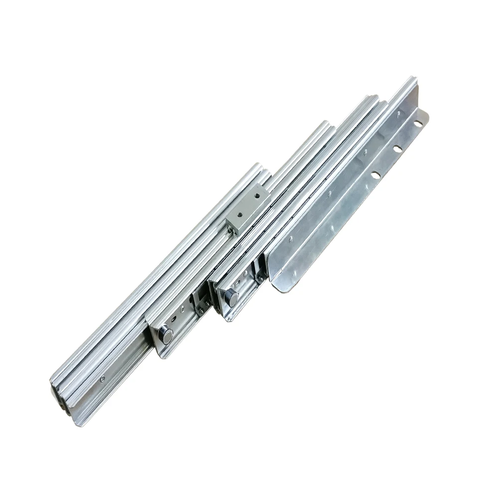 Telescopic Extendable Transformable Table Mechanism for Dining Table
