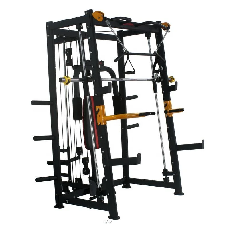 Горячая Распродажа Новое поступление дизайнерская профессиональный многофункциональный тренажерный зал оборудование машины Смита