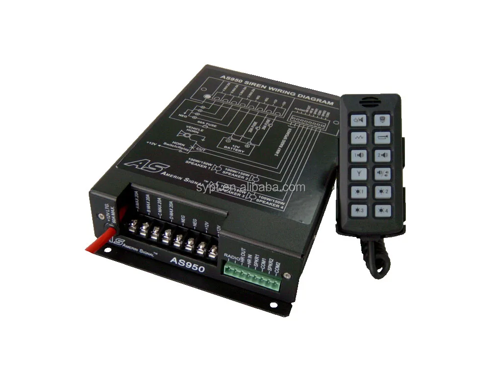 400w Alarm Siren Ambulance Lights - Reliable Emergency Alert