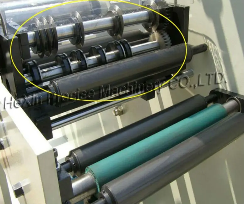 Blank Label Stickers Rotary Die Cutting Slitting Machine