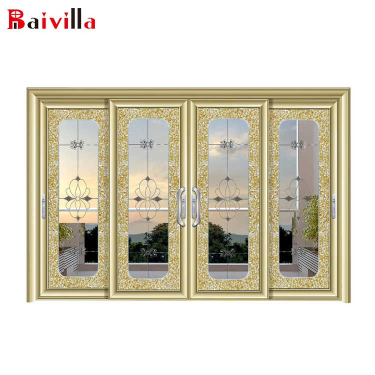 Villa Design Soundproof 96 X 80 Sliding Glass Balcony Door Designs