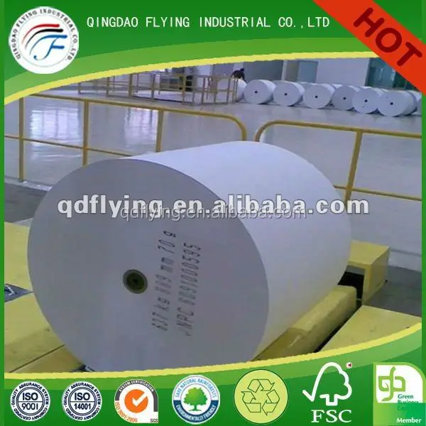 Factory Sale Writing Paper Offset Paper Roll Wood Pulp 60 Gsm