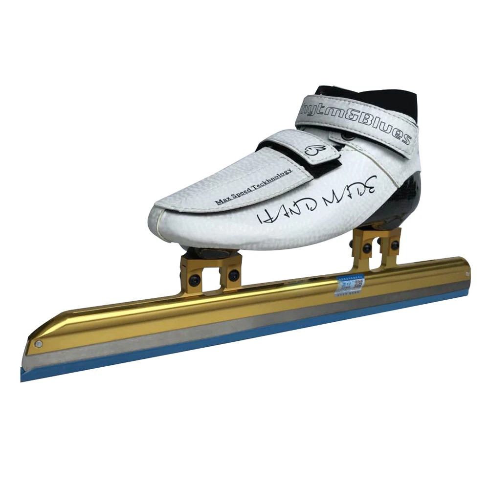 Thundersaint Professional White Color Short Track Carbon Fiber Speed Ice Skate