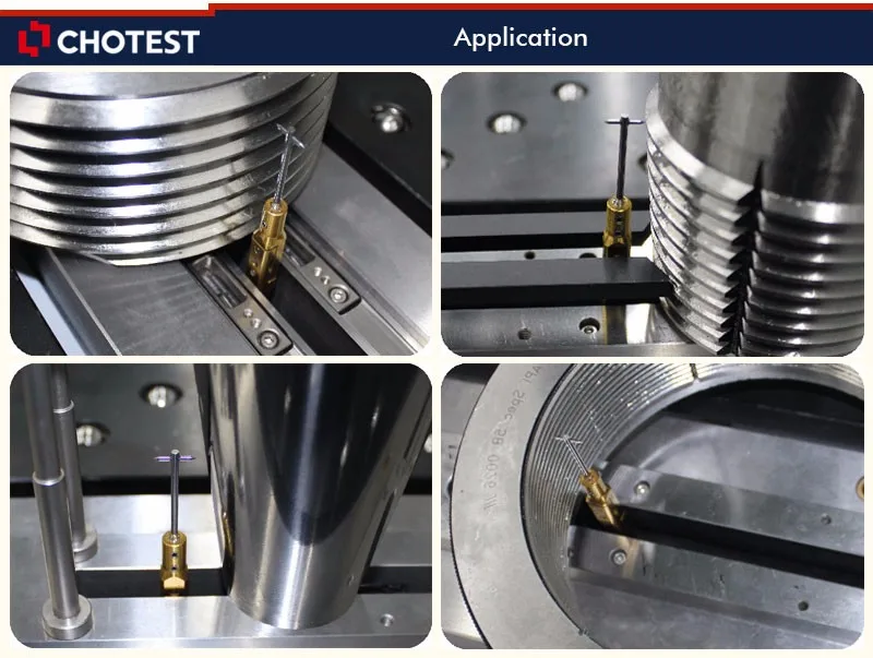 CHOTEST SJ5500 Internal External Thread Plug Pitch Metrology Measuring Instrument for Thread Gage Calibration UTM Machine