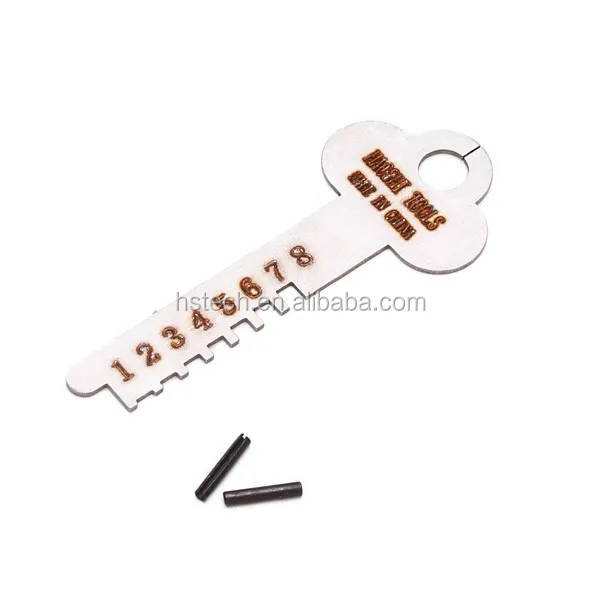 LOCKPICKING 7.5MM ADJUSTABLE tubular lock open tool unlock locksmith