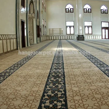 High Quality Axminster Wool Wall to Wall Muslim Use Mosque Carpet for Mosque Prayer W-M5Series