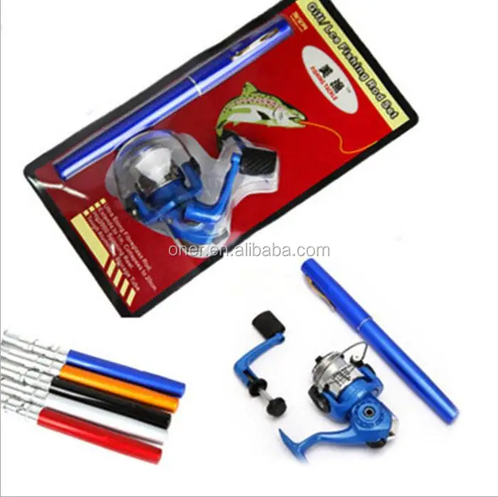 telescopic fishing rod reel combo