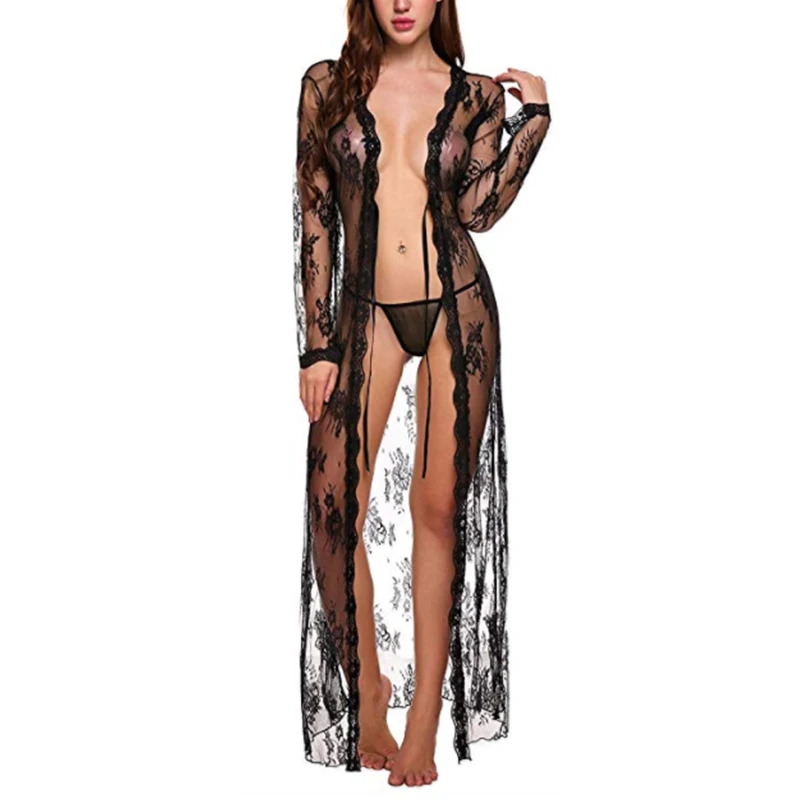 sexy see through gown
