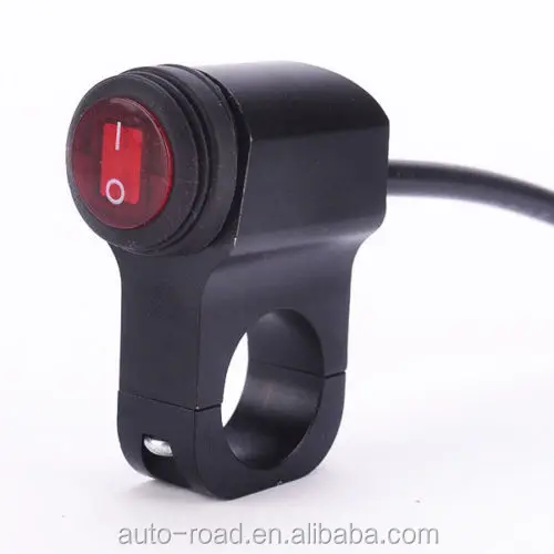 Водонепроницаемый мотоциклетный туманный переключатель на руль, 12 В, 16 А