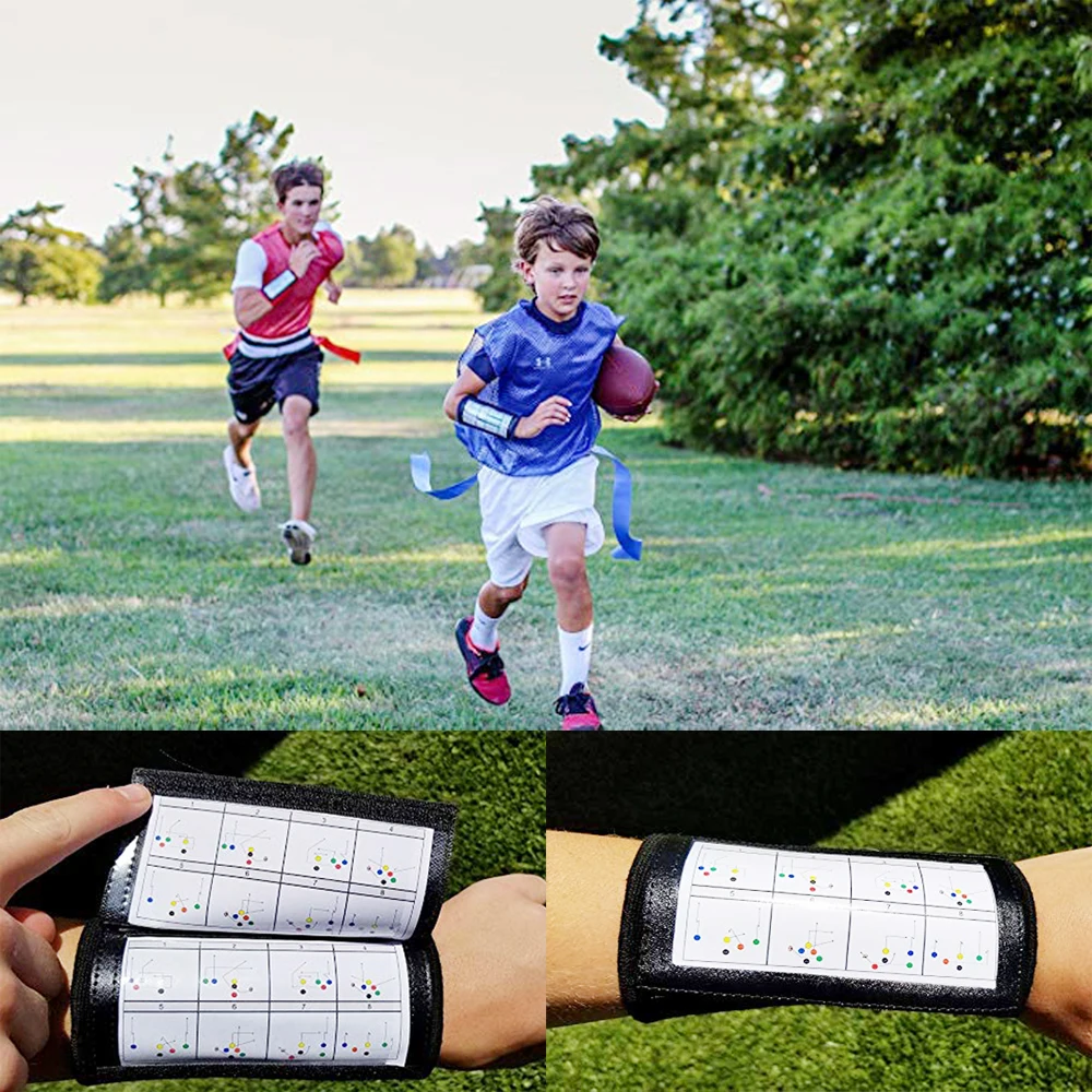 WristCoaches Football Play Wristbands - Adult Quarterback Gear - Wristband  Playbook - Softball Wrist…See more WristCoaches Football Play Wristbands 