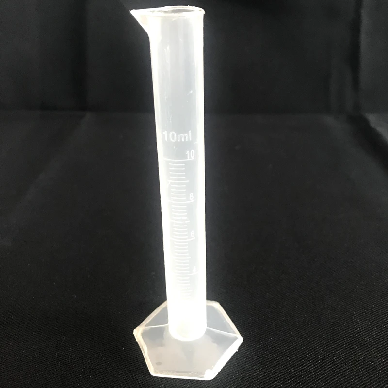 250 мл лаборатории окончил пластиковые Гексагональной Базы Мерный цилиндр