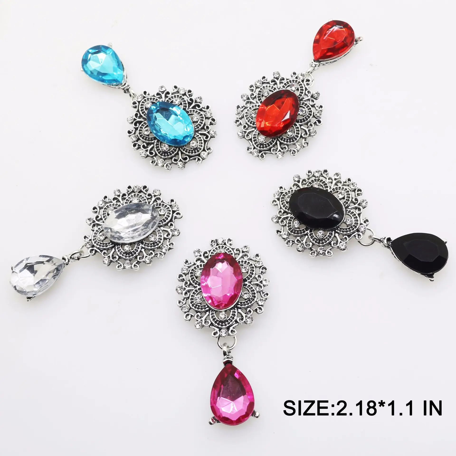 Оптовая продажа стразы с плоской обратной стороной для украшения плоские одной стороны Стразы DIY Bling аксессуары