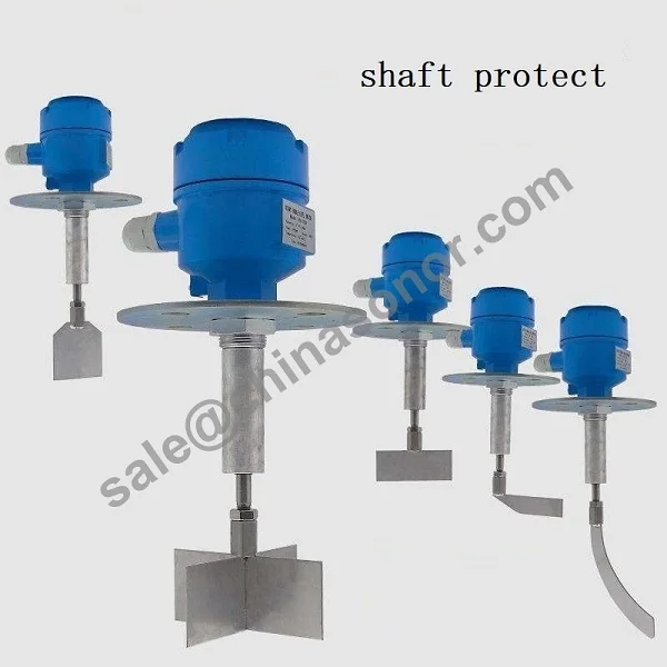 Shaft Protect Rotary Paddle Level Switch Thread Flange