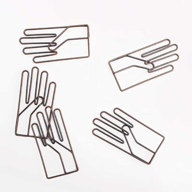 Зажим для бумаги ShenZhen Stargood, Заводская Античная латунная накладка, большого размера, ручные Зажимы для бумаги