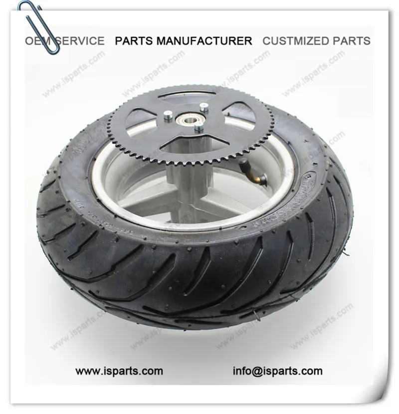 Rear Slick Tire for POCKET BIKE - 110x50-6.5, Wheels and Tires, Pocket Bike  Spare Parts 