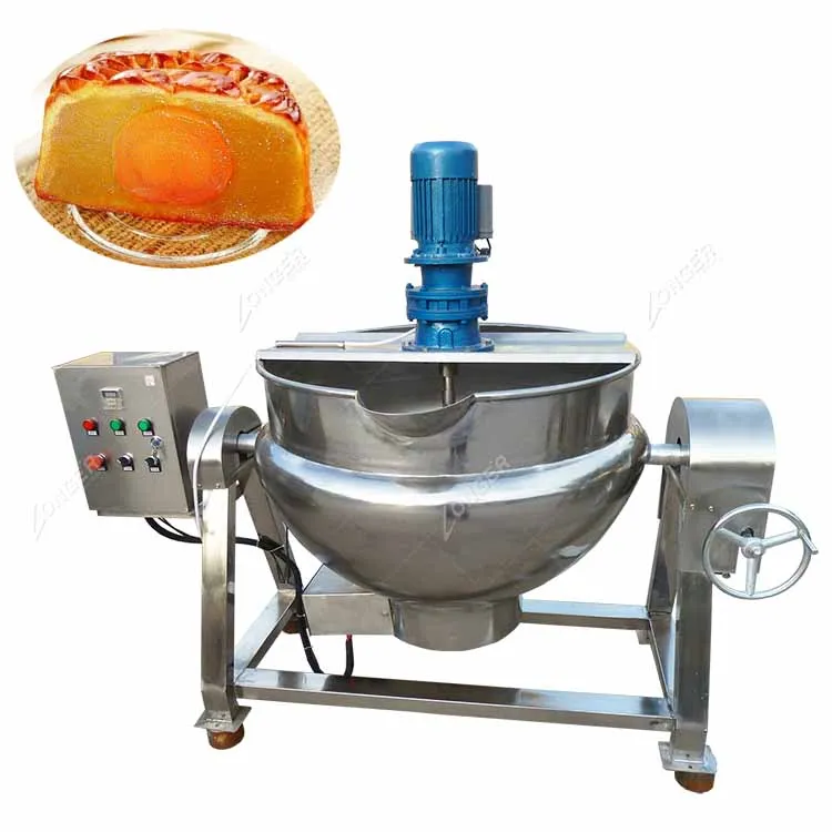 Industrial Boiling Kettle Vat Steam Cooking Pot