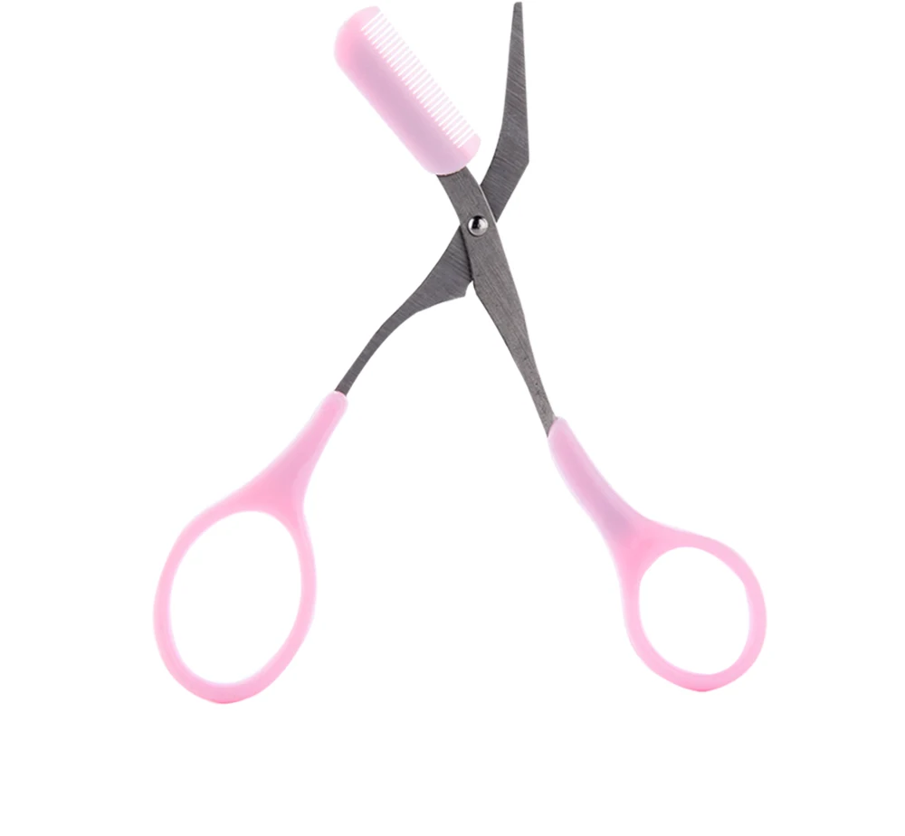 Триммер для бровей ножницы с расческой Свадебные жидкость снятия макияжа инструменты удаления волос уход за волосами шейпинг бритва триммер ресниц