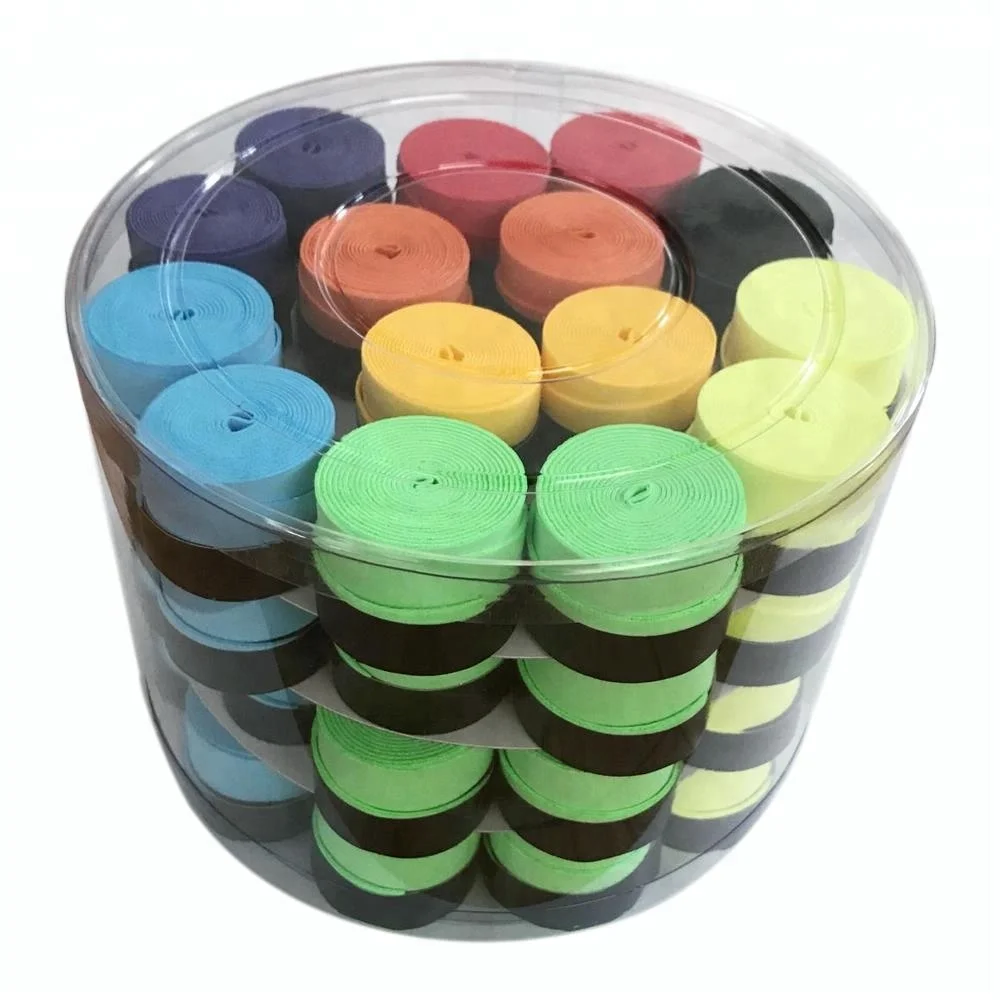 Распродажа мягкая клейкая ракетка для бадминтона из ПУ кожи