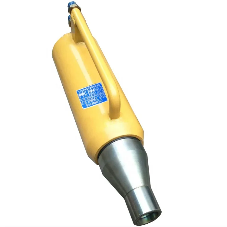 Hydraulic Mono Single Strand Post Tensioning Jack With Prestressed Electric Oil Pump