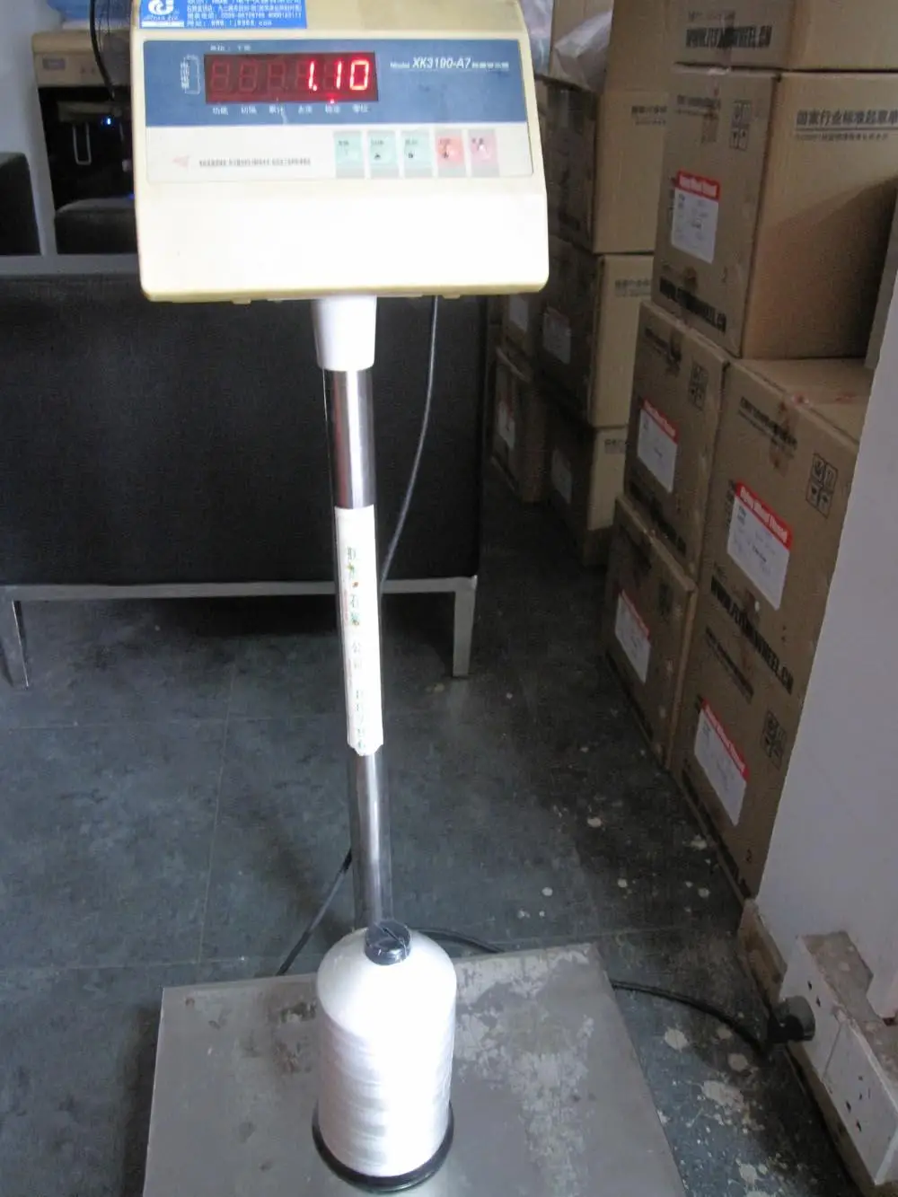 210D/3 белая полиэфирная швейная нить для стеганой