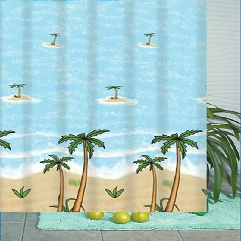 Лидер продаж, занавеска для душа с принтом, занавеска для душа, жалюзи для украшения ванной комнаты